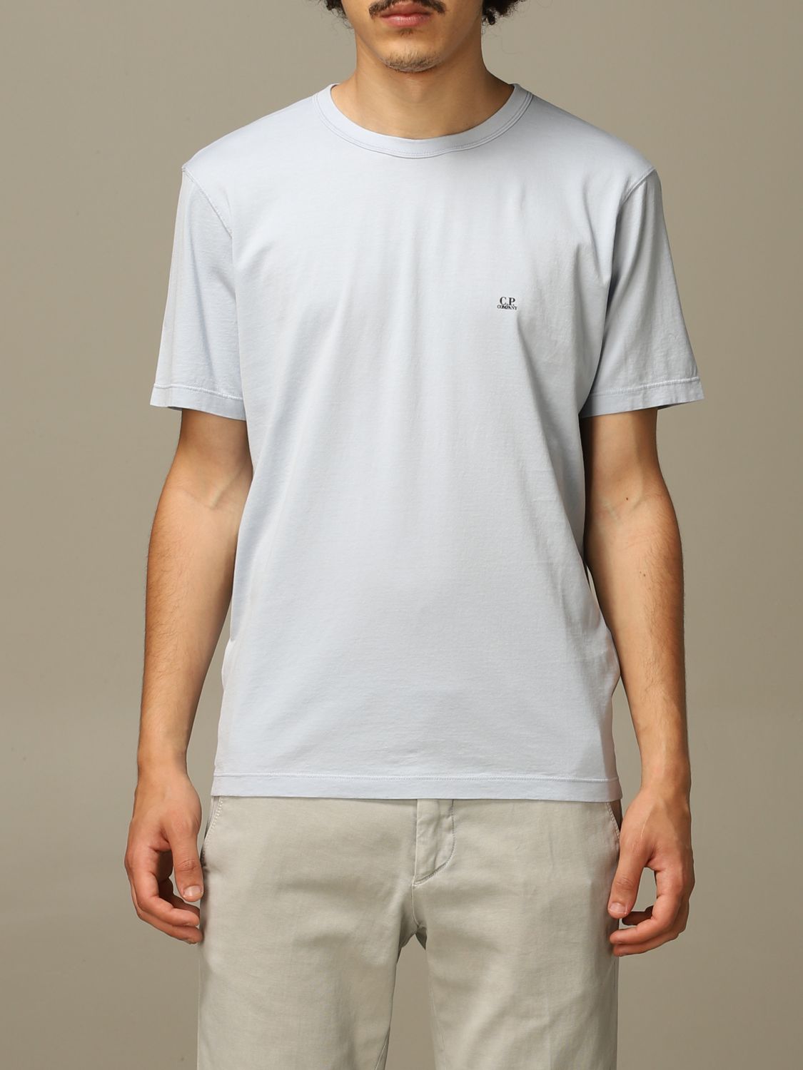 blue cp company t shirt