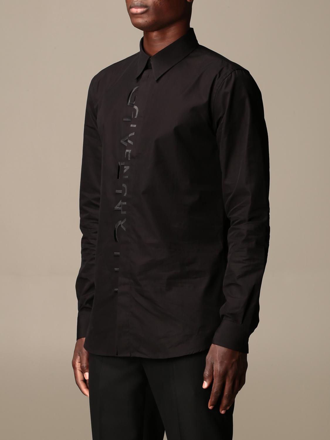 camisa givenchy negra
