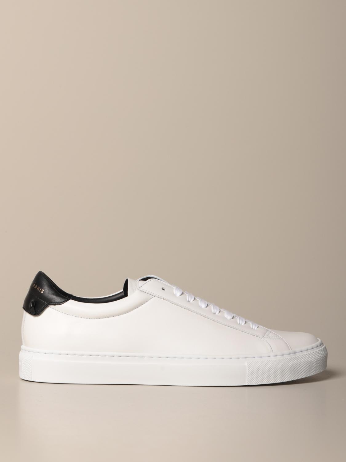 mens white givenchy trainers
