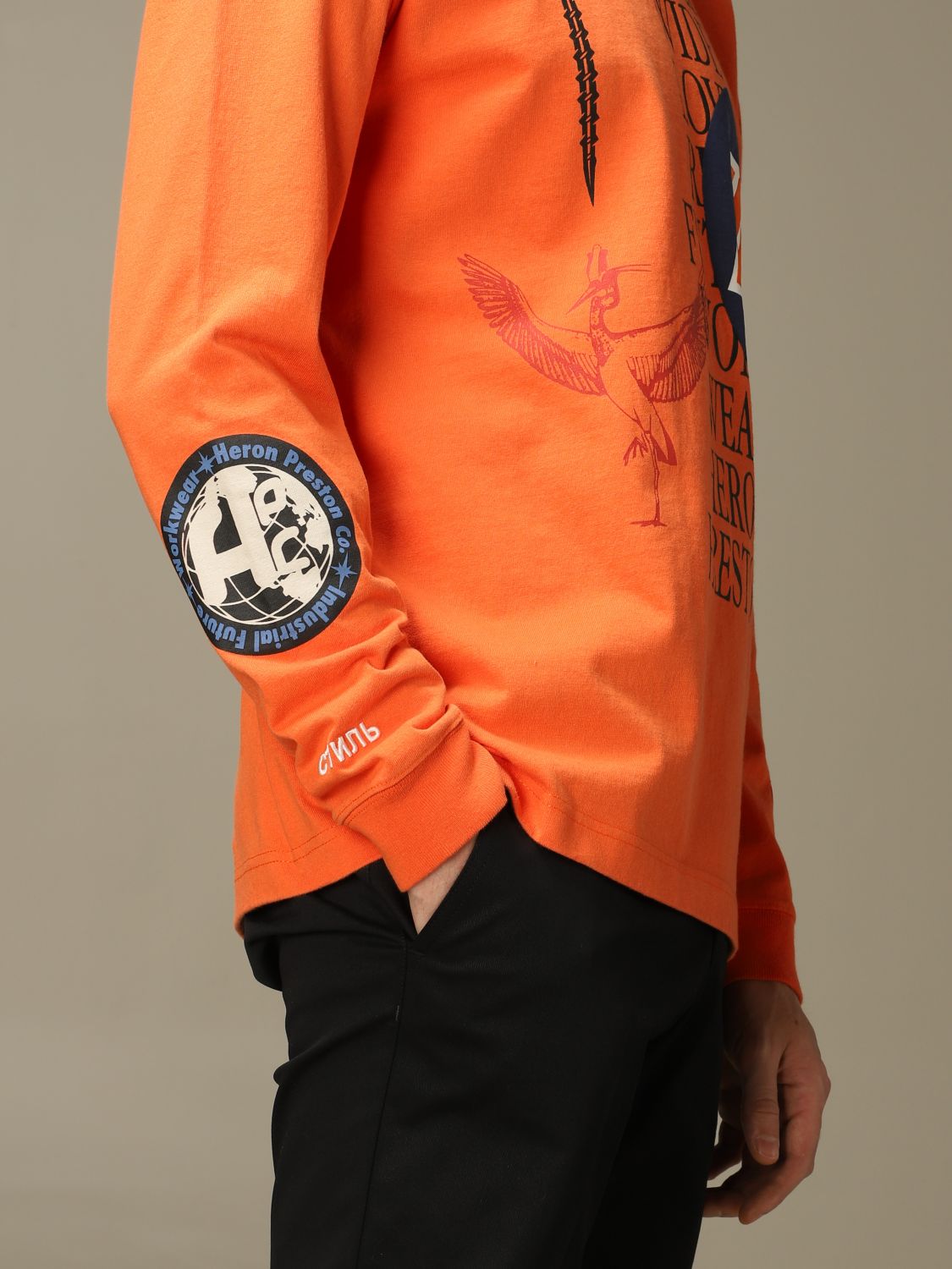 heron preston tshirt sale