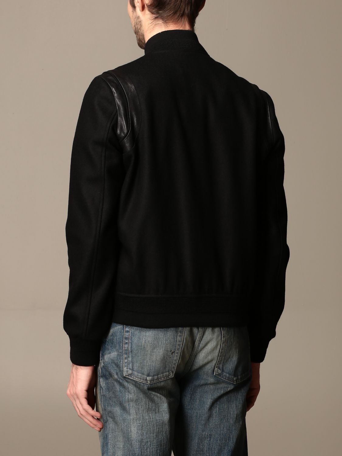 saint laurent flight jacket