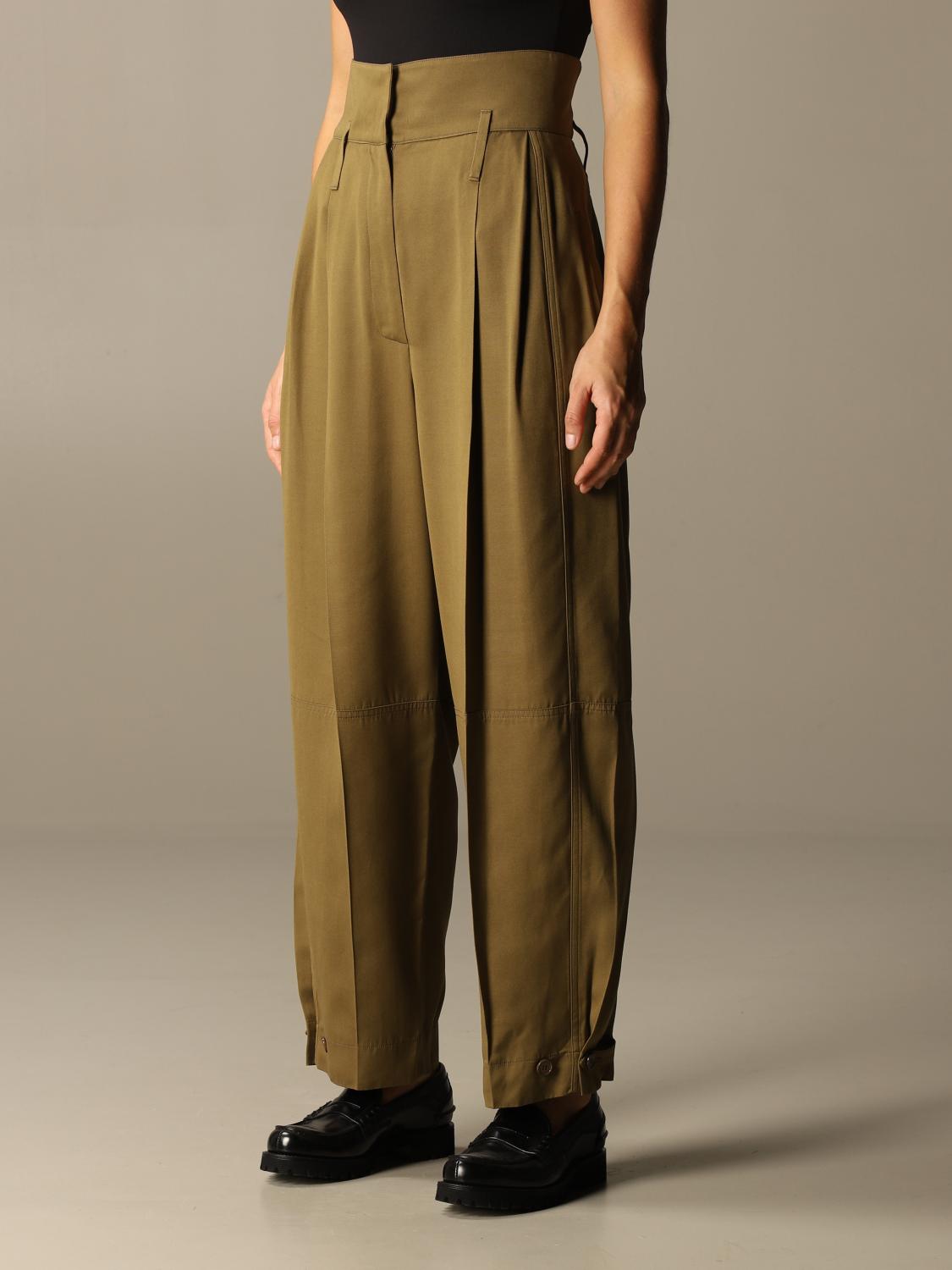 Givenchy Outlet: Trousers women - Kaki 