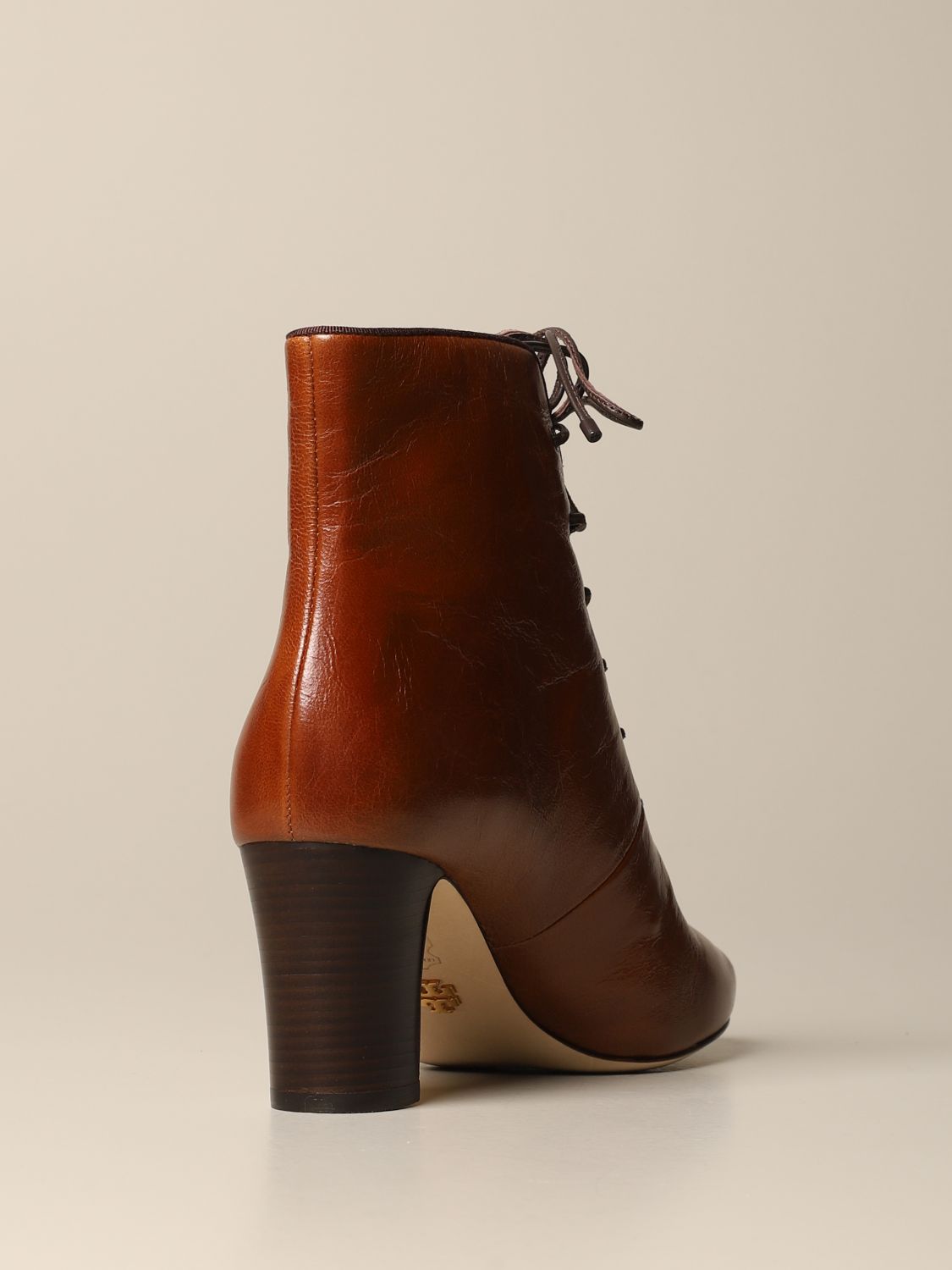 TORY BURCH: Botines planos mujer | Botines Planos Tory Burch Mujer Ambar |  Botines Planos Tory Burch 71679 222-1 GIGLIO.COM