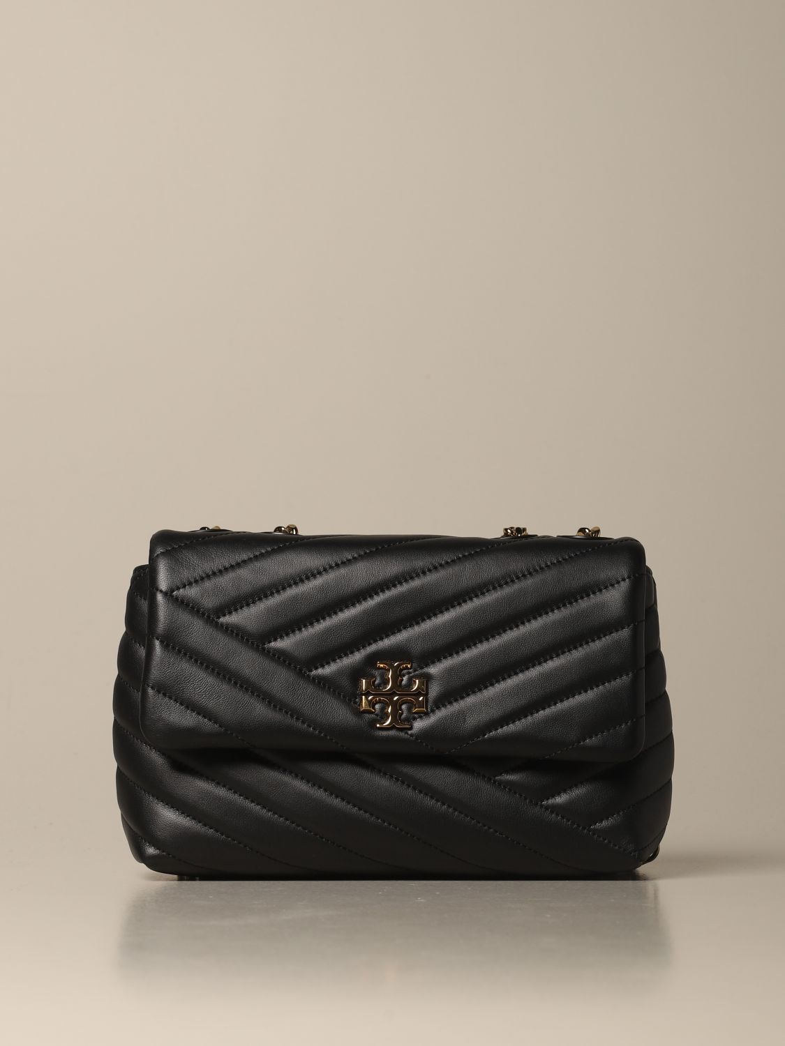 tory burch black quilted bag