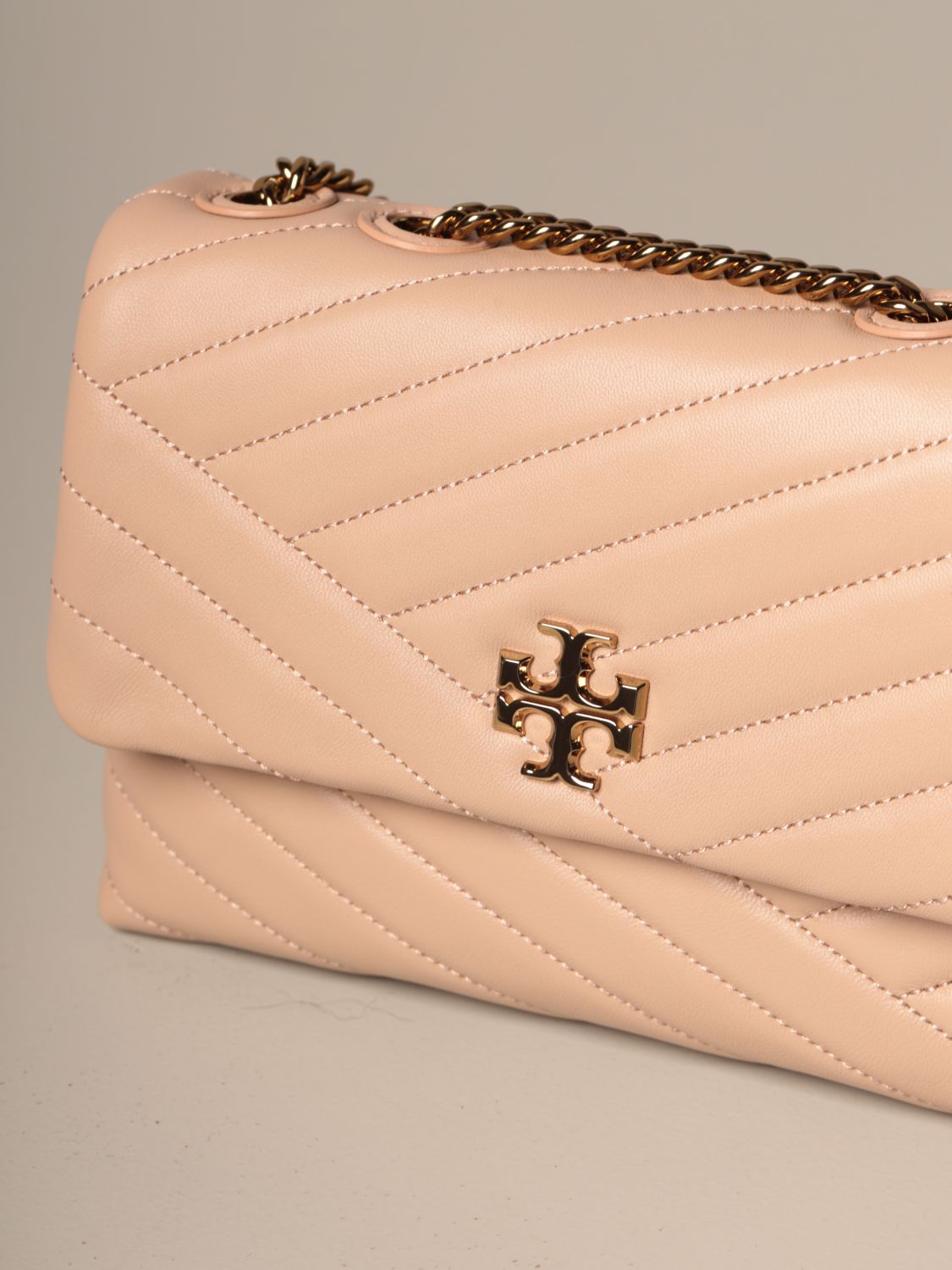 TORY BURCH: Kira Bag In Quilted Leather | Crossbody Bags Tory Burch ...