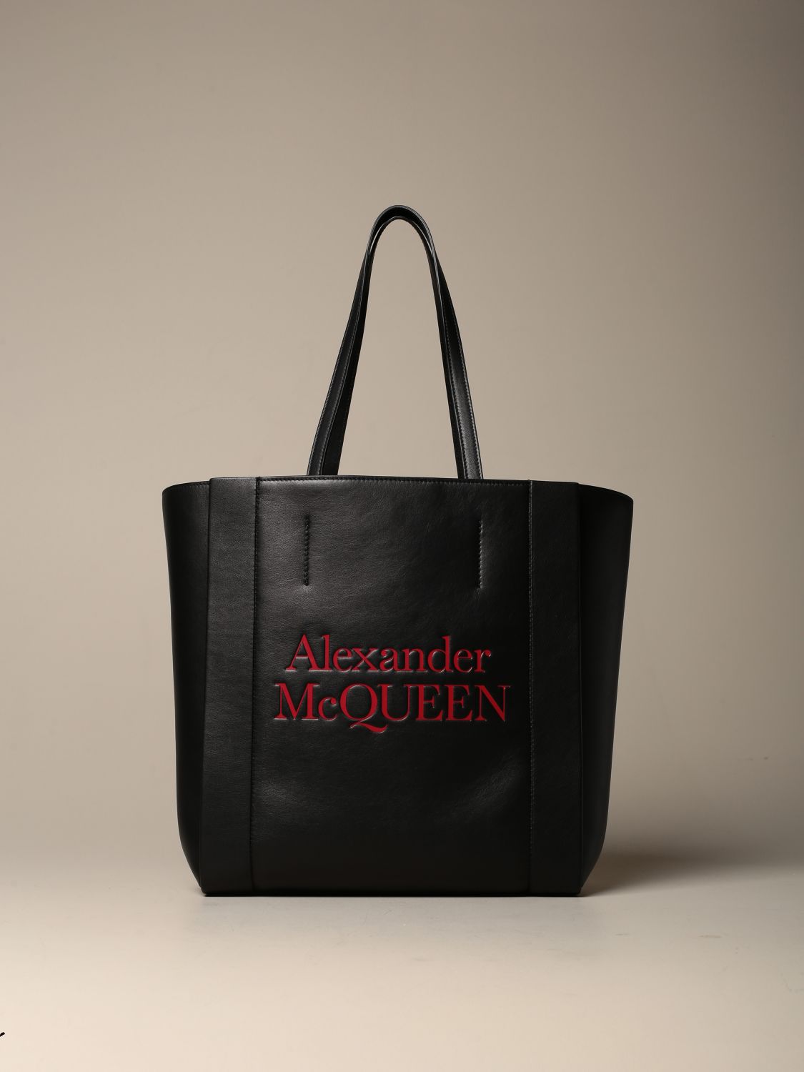 mcq alexander mcqueen leather shoulder bag