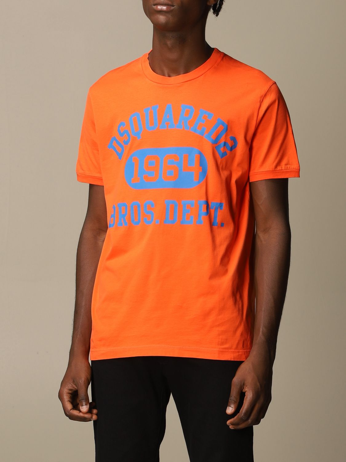 dsquared2 t shirt orange