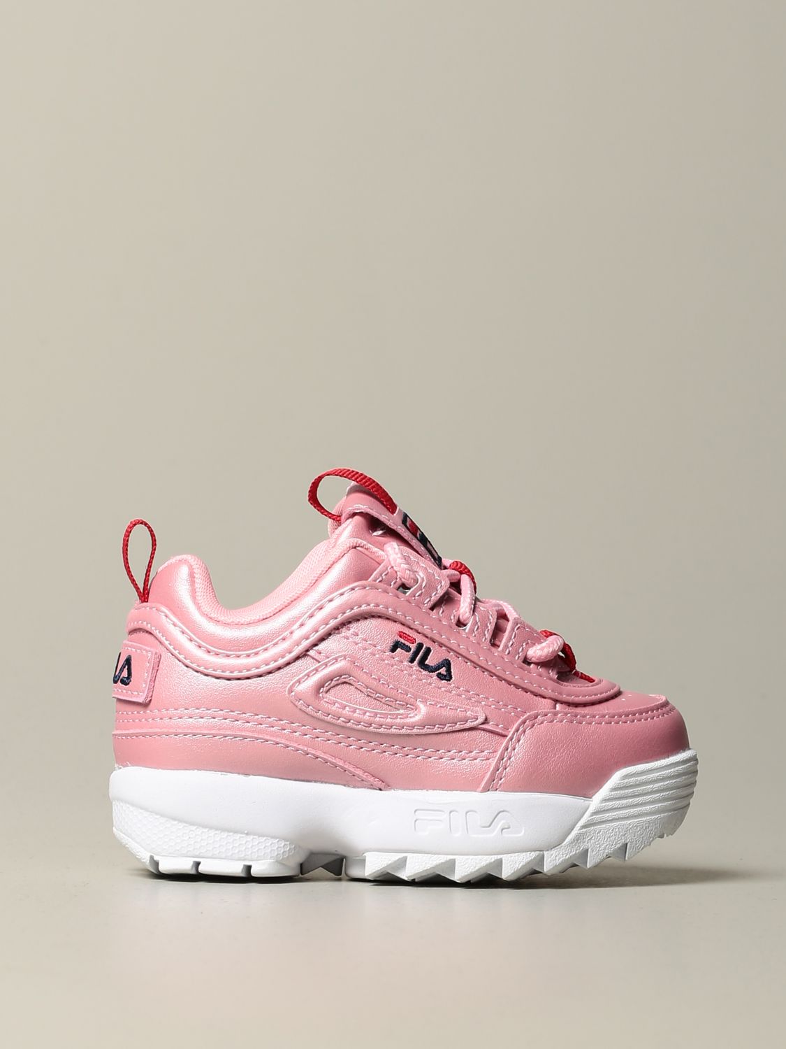 fila chaussure rose