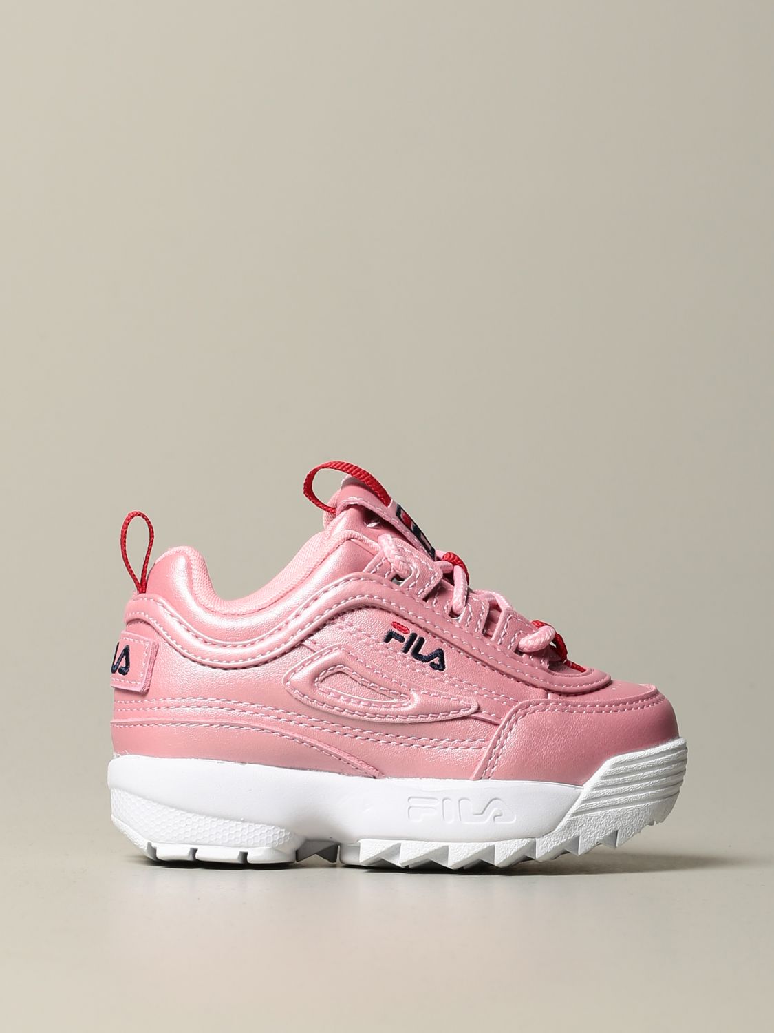 kids pink fila