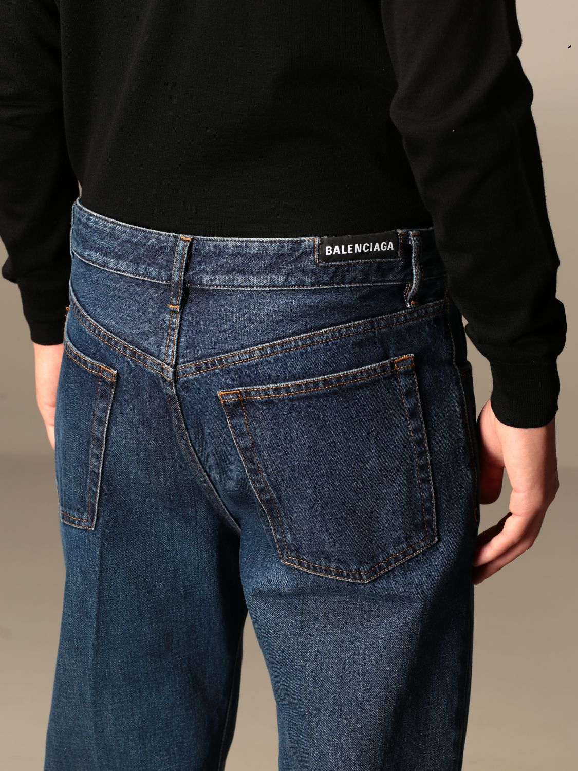 Balenciaga Outlet: regular fit 5-pocket jeans | Pants Balenciaga Men ...