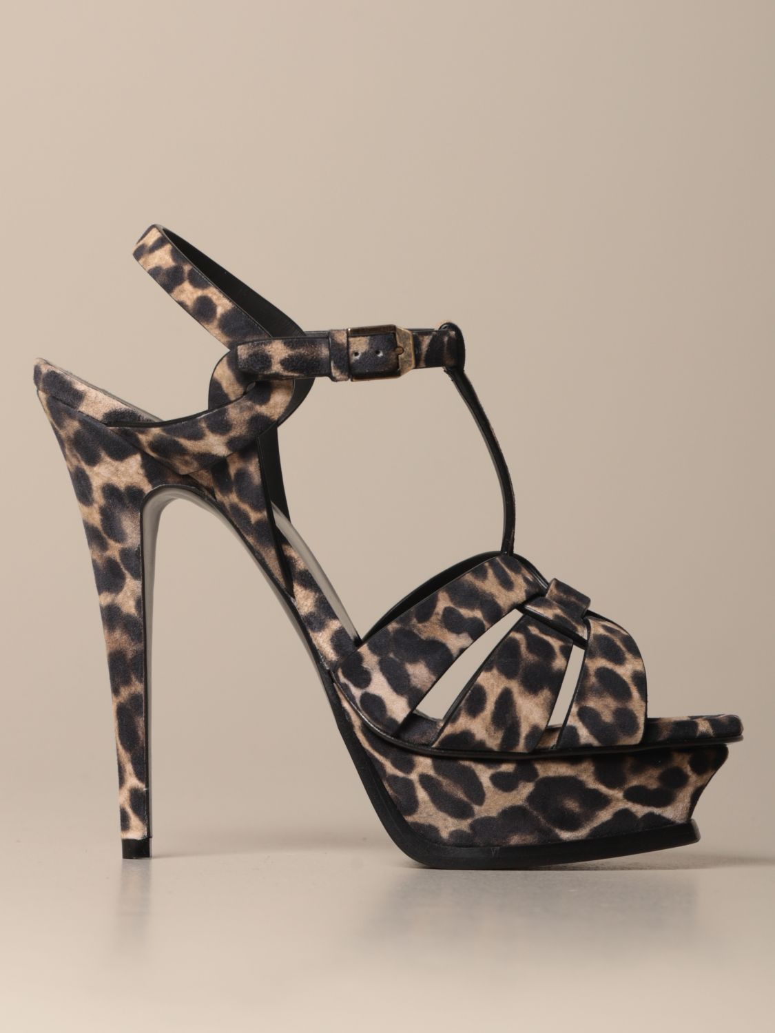 leopard heel shoes