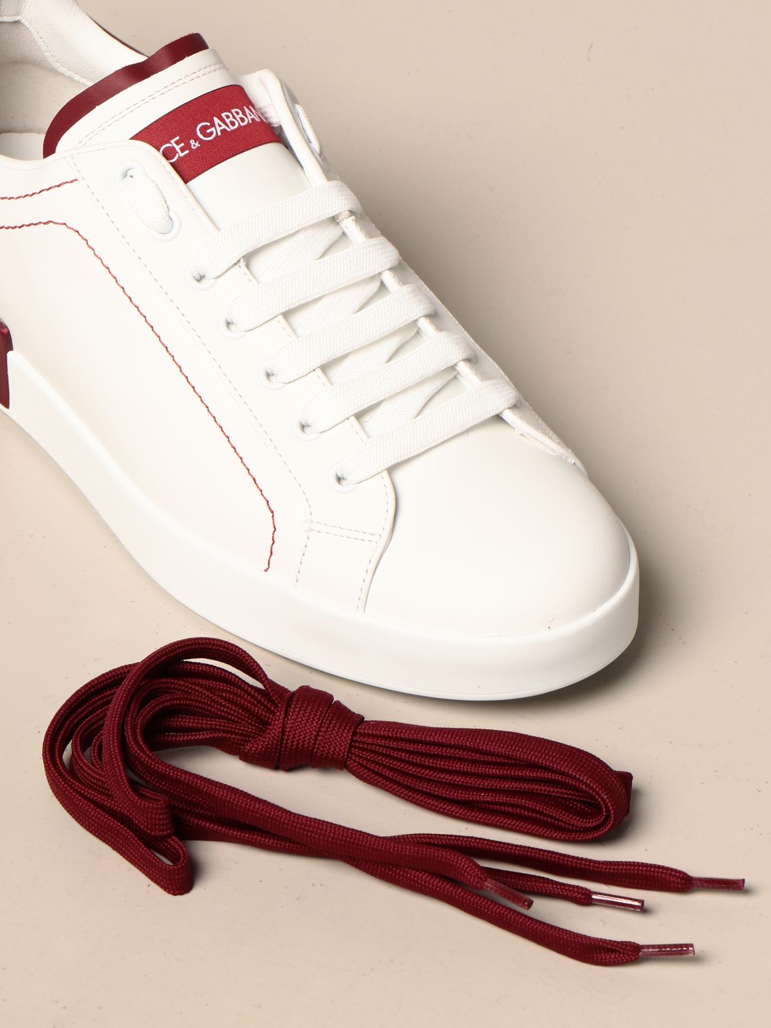 sneaker Portofino in vitello nappato | Tiziana Fausti