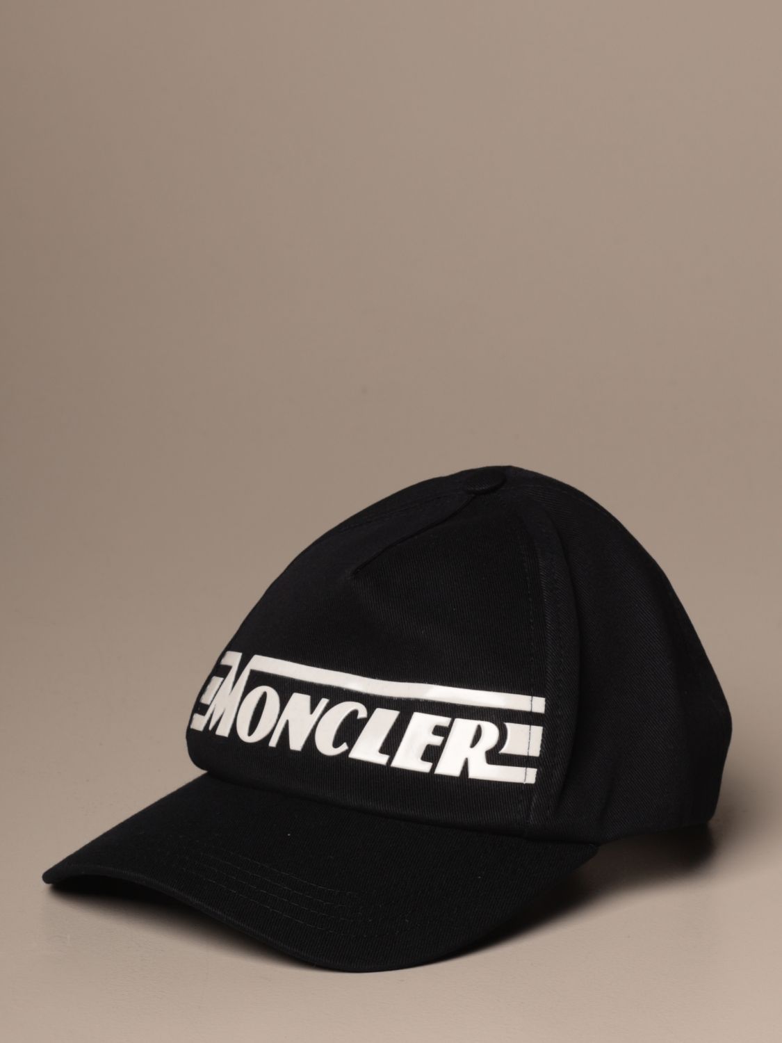 navy moncler hat