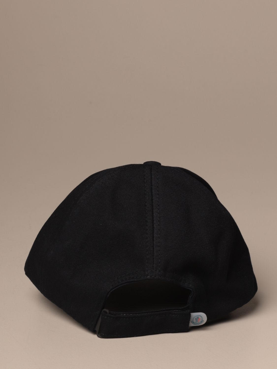 navy moncler hat