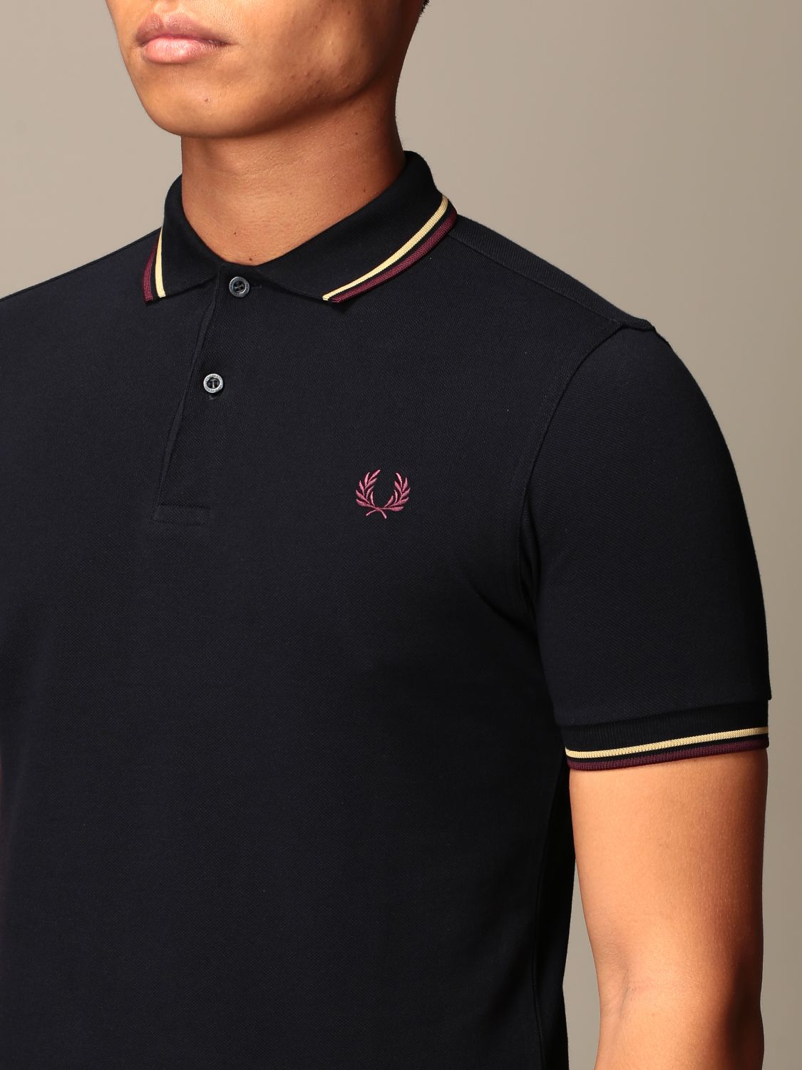 fred perry polo shirt navy