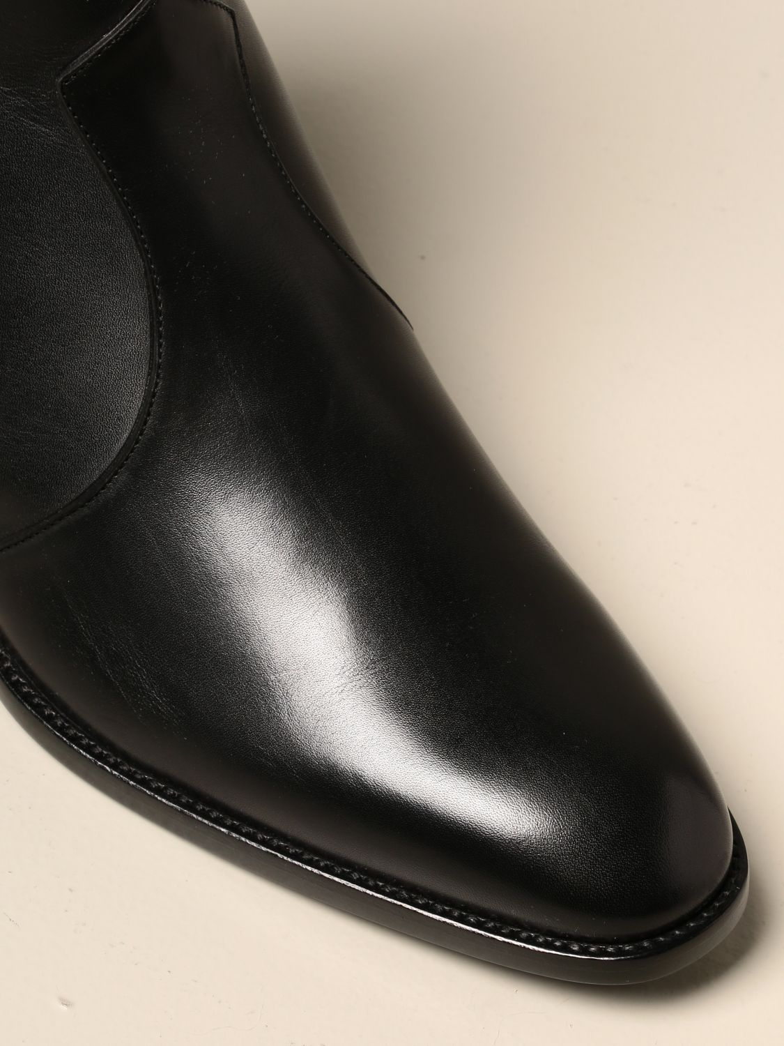 saint laurent leather shoes