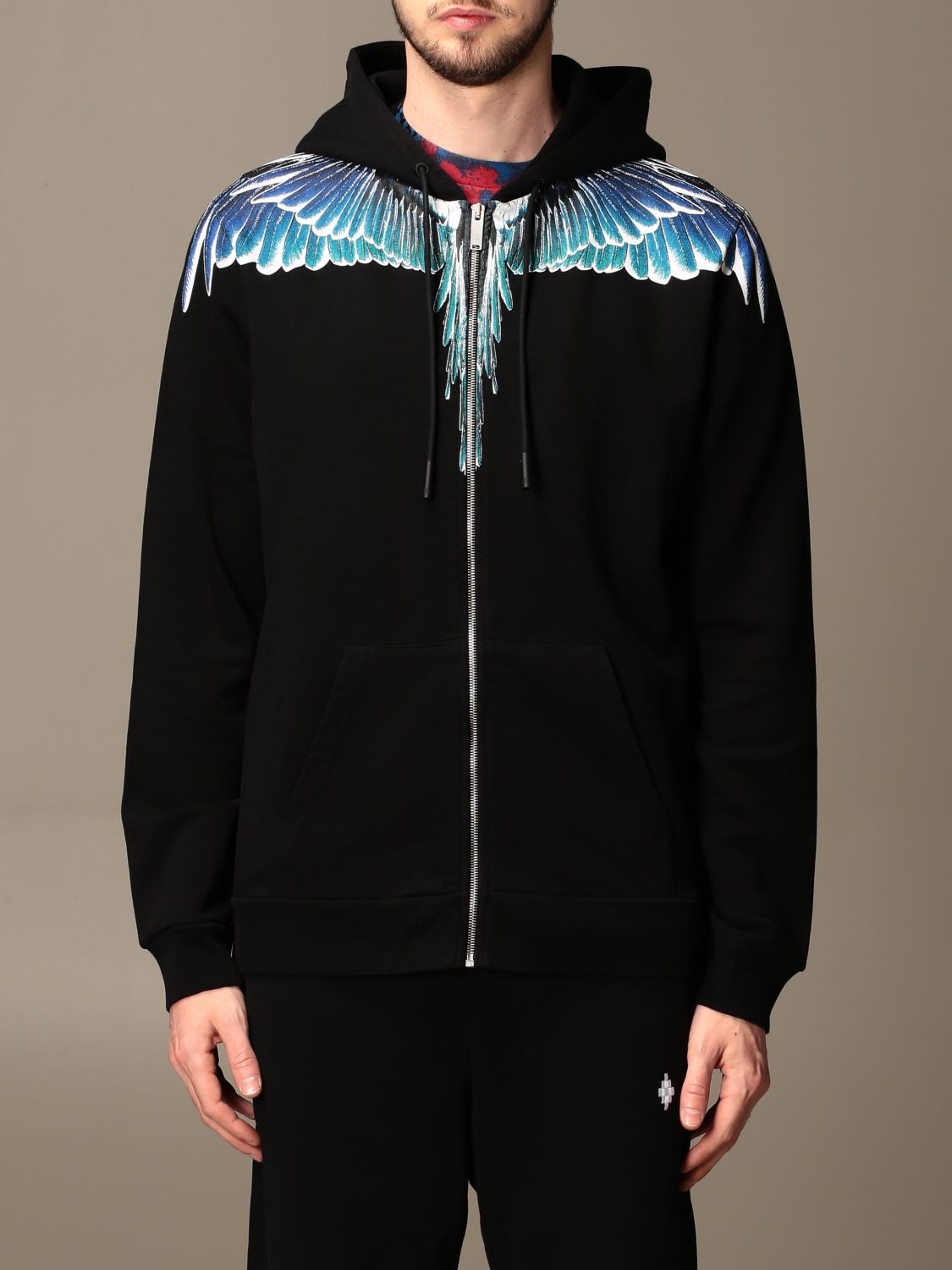 snak lineal højttaler Marcelo Burlon Outlet: sweatshirt with wings print | Sweatshirt Marcelo  Burlon Men Black | Sweatshirt Marcelo Burlon CMBE001E20FLE001 GIGLIO.COM