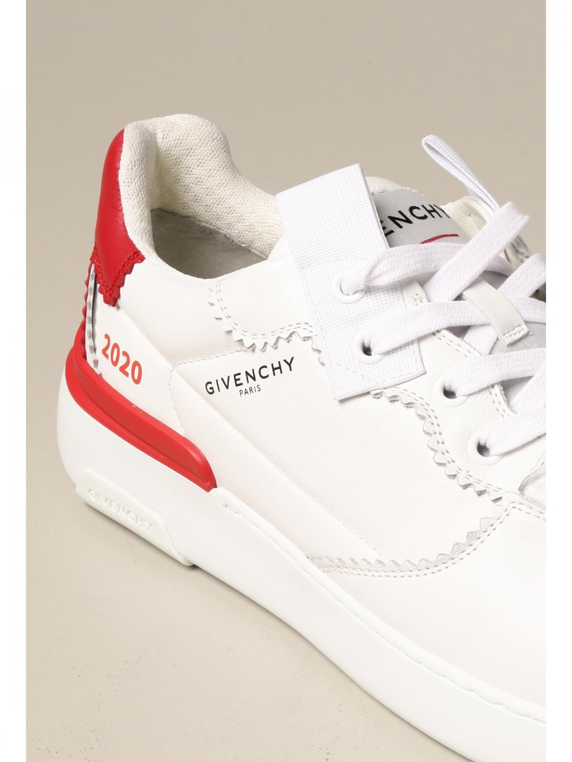 mens white givenchy trainers