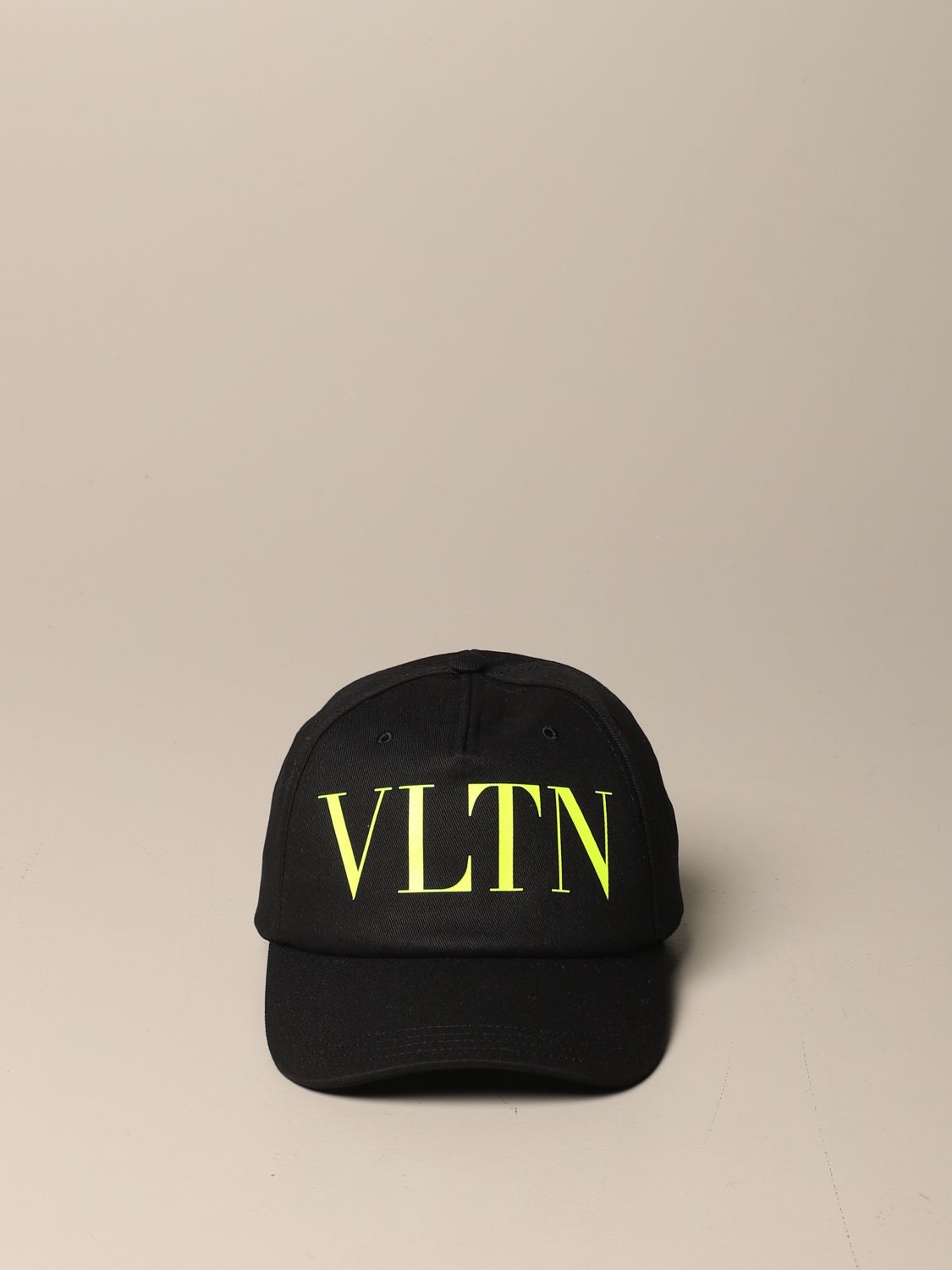 Cappello da baseball Valentino Garavani con logo VLTN fluo