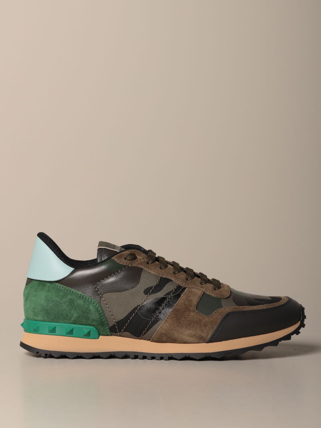 valentino camouflage sneakers
