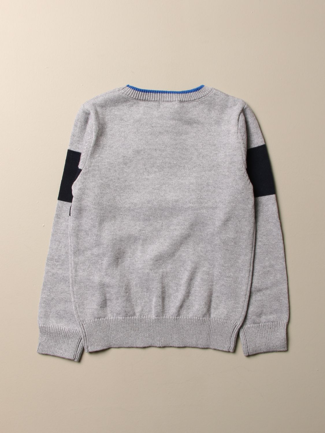 grey cotton sweater