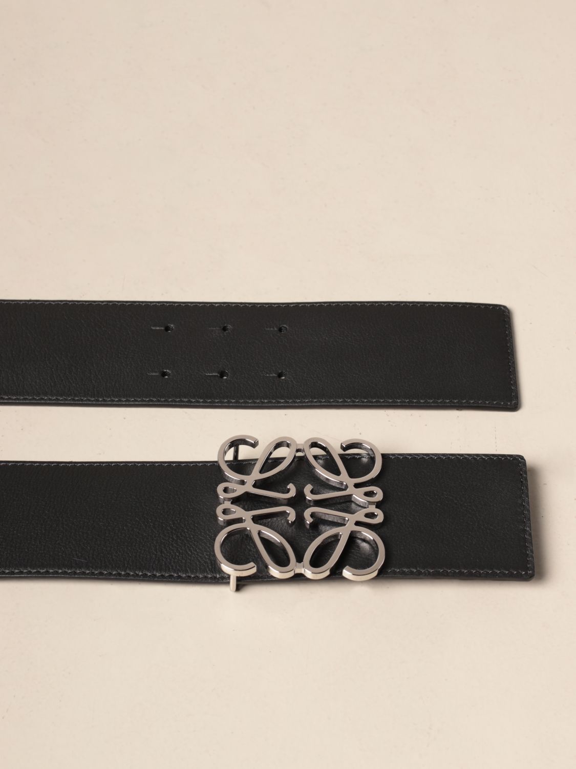 Loewe belt with logo buckle