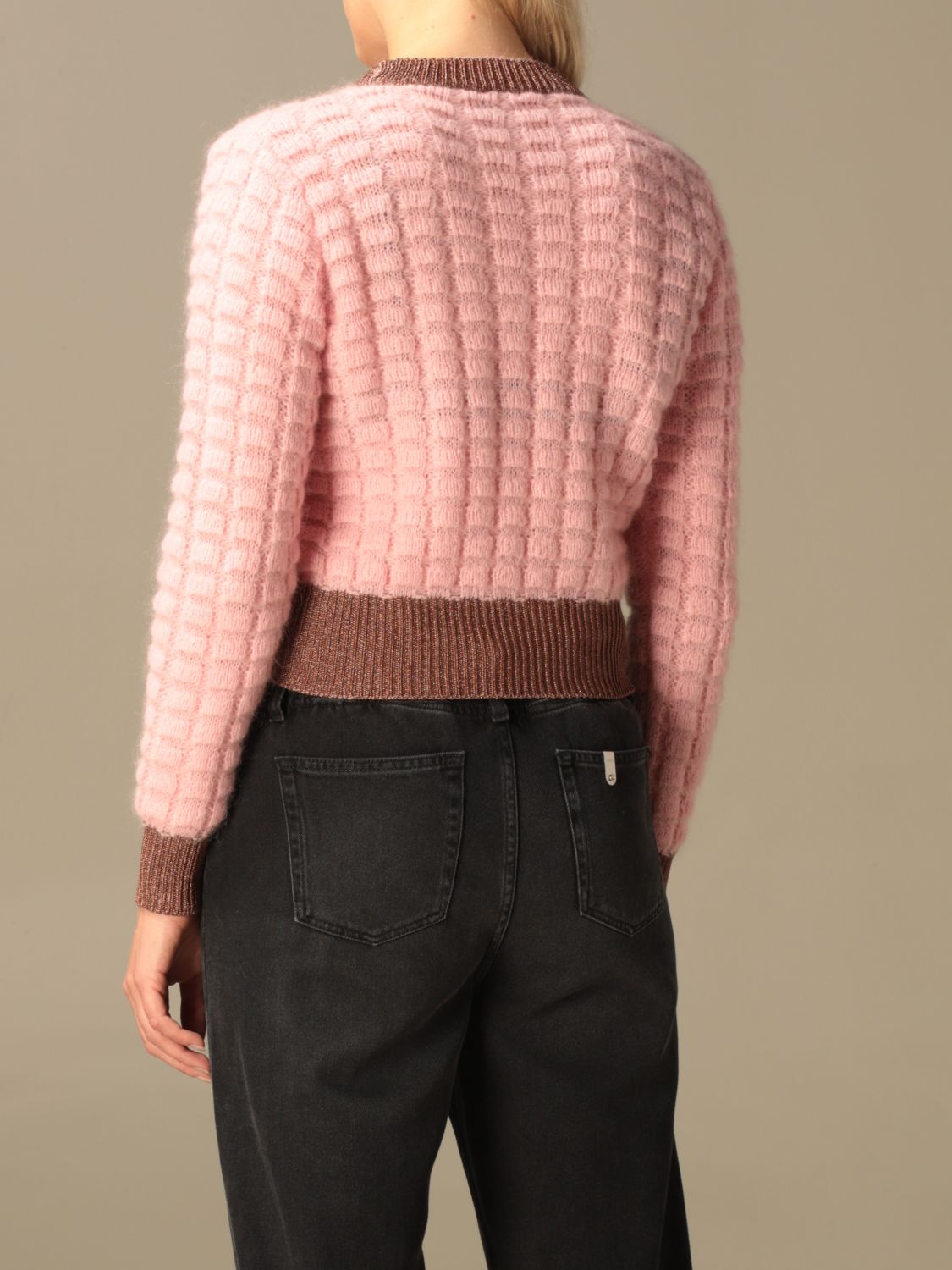 pinko cropped cardigan