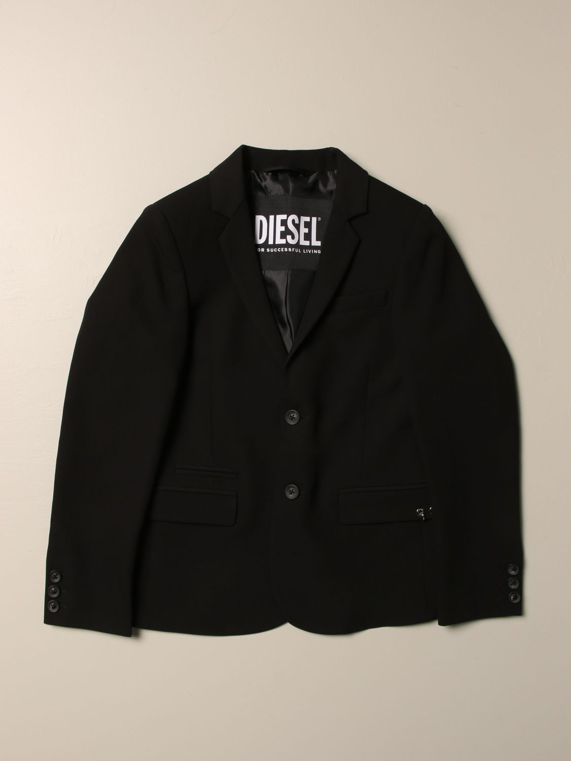 Diesel Veste Enfant Blazer Diesel Enfant Noir Blazer Diesel 00j4xt 0haen Giglio Fr