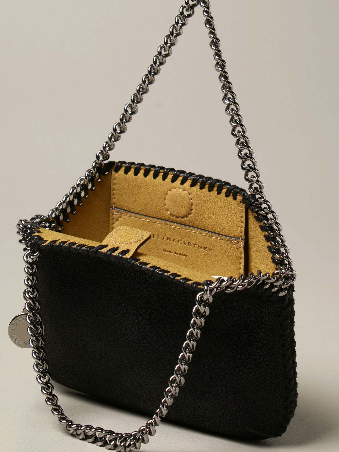 STELLA MCCARTNEY: Falabella bag with chain | Mini Bag Stella Mccartney ...