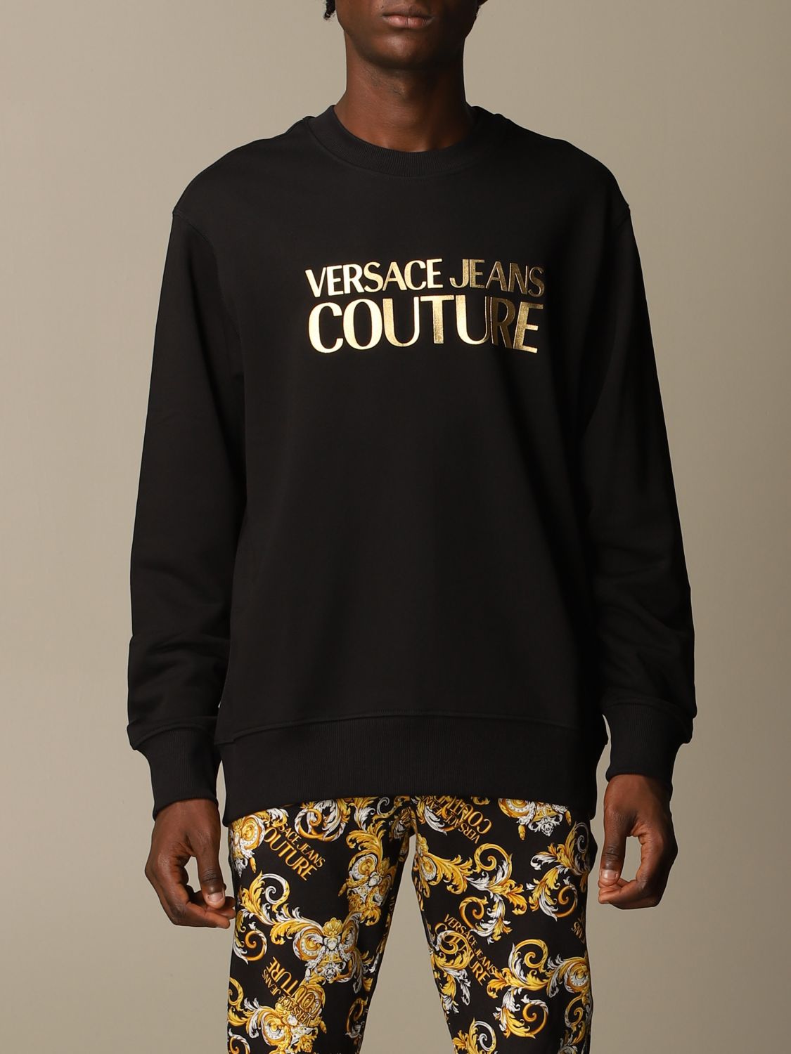 Versace Jeans Couture crewneck sweatshirt with logo
