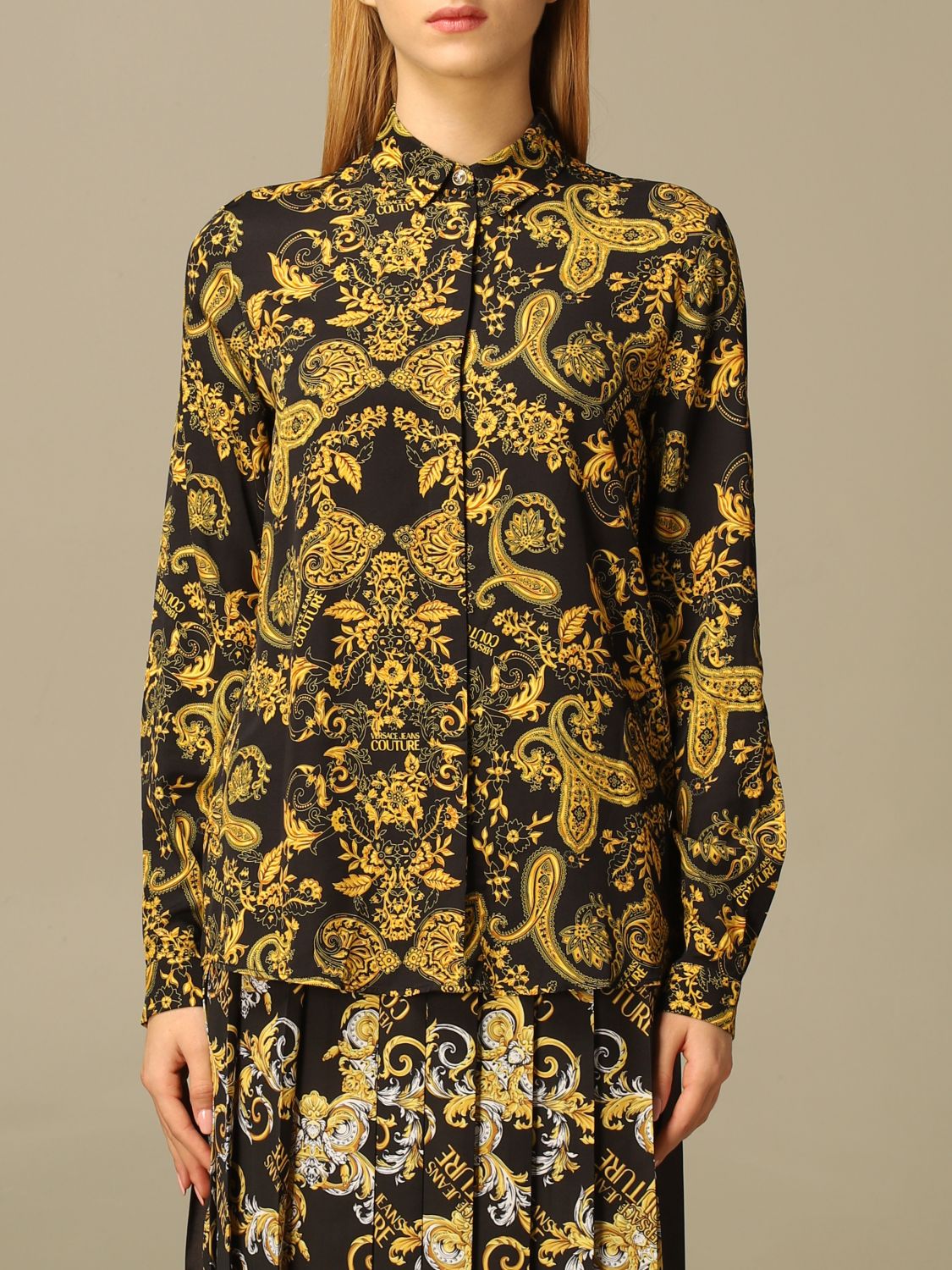 chemise femme versace