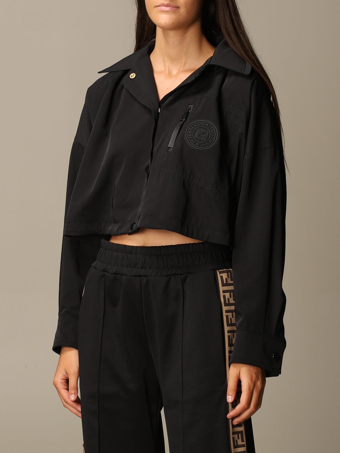 fendi jacke damen schwarz fendi jacke damen schwarz