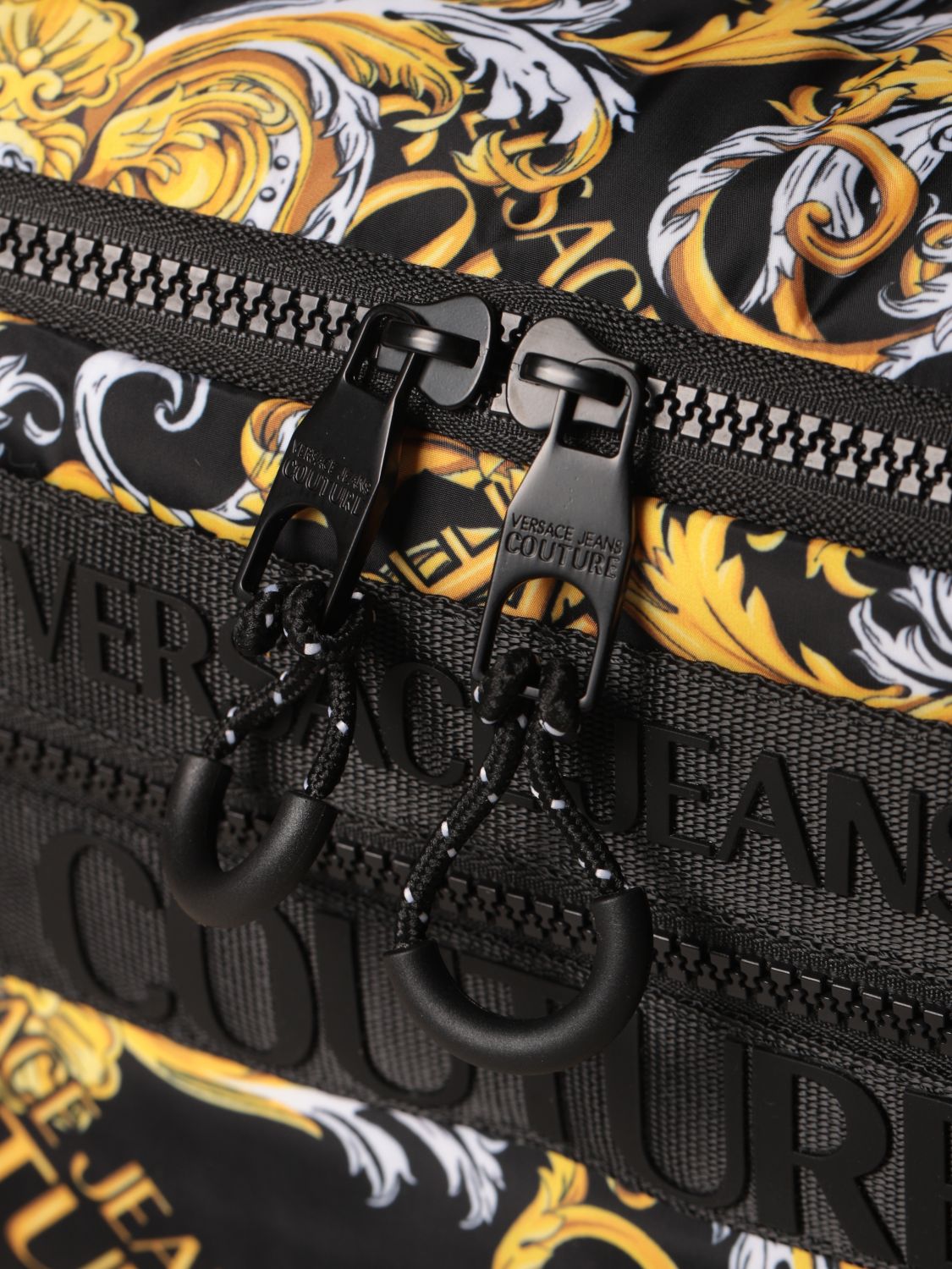 VERSACE JEANS COUTURE: Bags men - Black | Belt Bag Versace Jeans ...