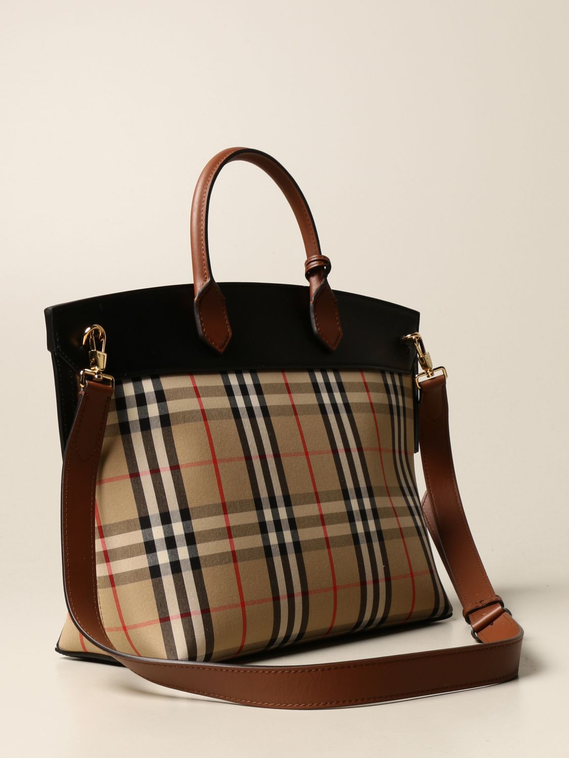 BURBERRY: Shoulder bag women | Handbag Burberry Women Beige | Handbag ...