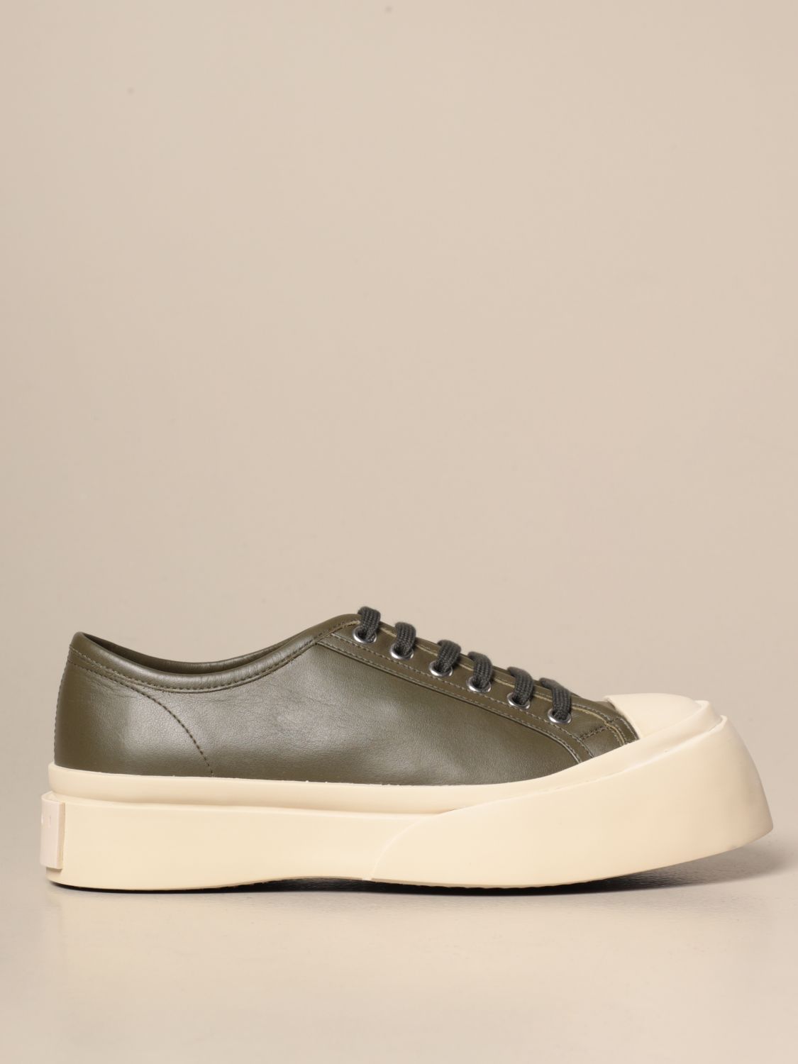 Marni Outlet: Pablo sneakers in nappa leather - Green | Marni sneakers
