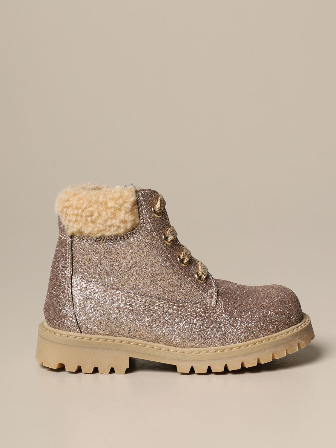 monnalisa glitter boots