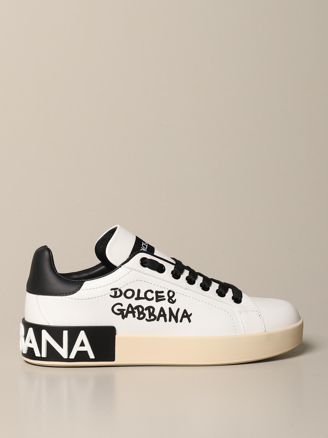 DOLCE & GABBANA Zapatillas mujer Blanco Zapatillas Dolce & Gabbana CK1544 AW710