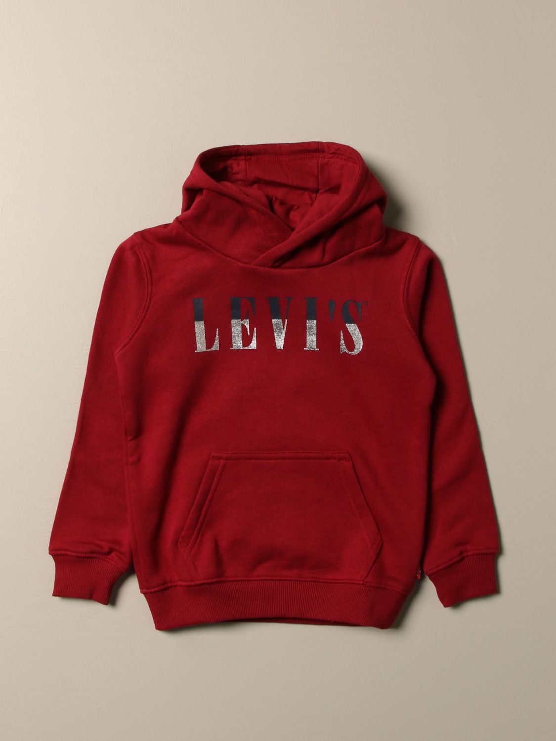 levi's red sweater