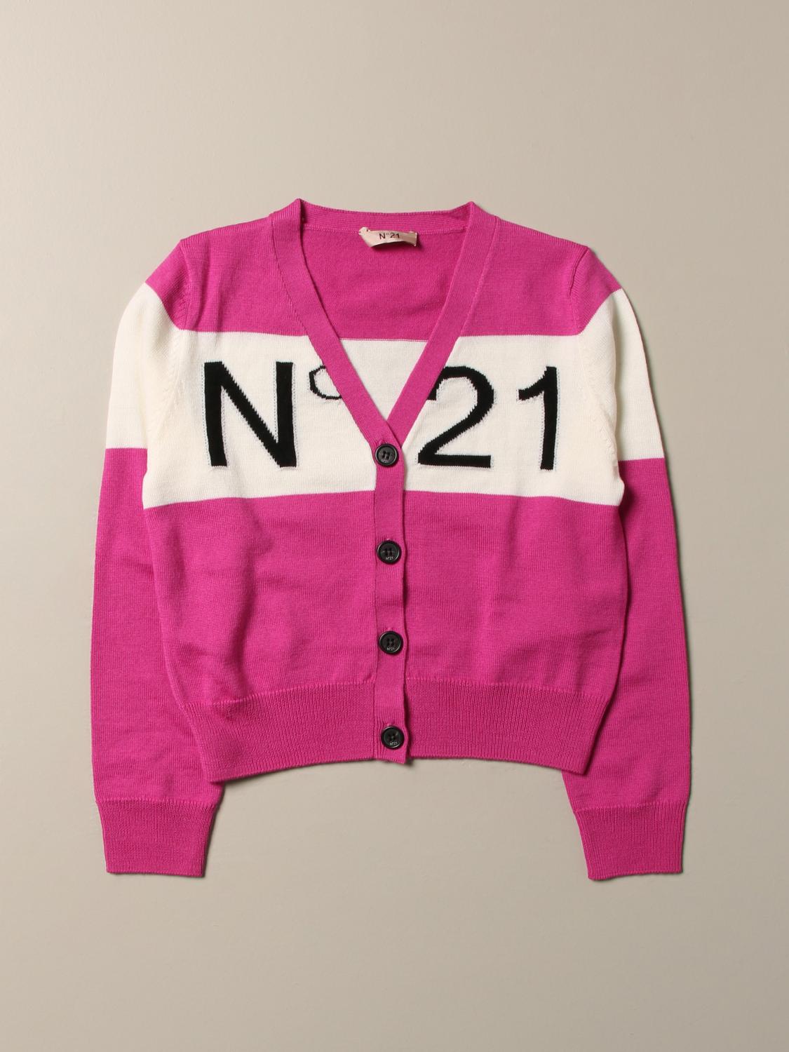 fuschia sweater cardigan