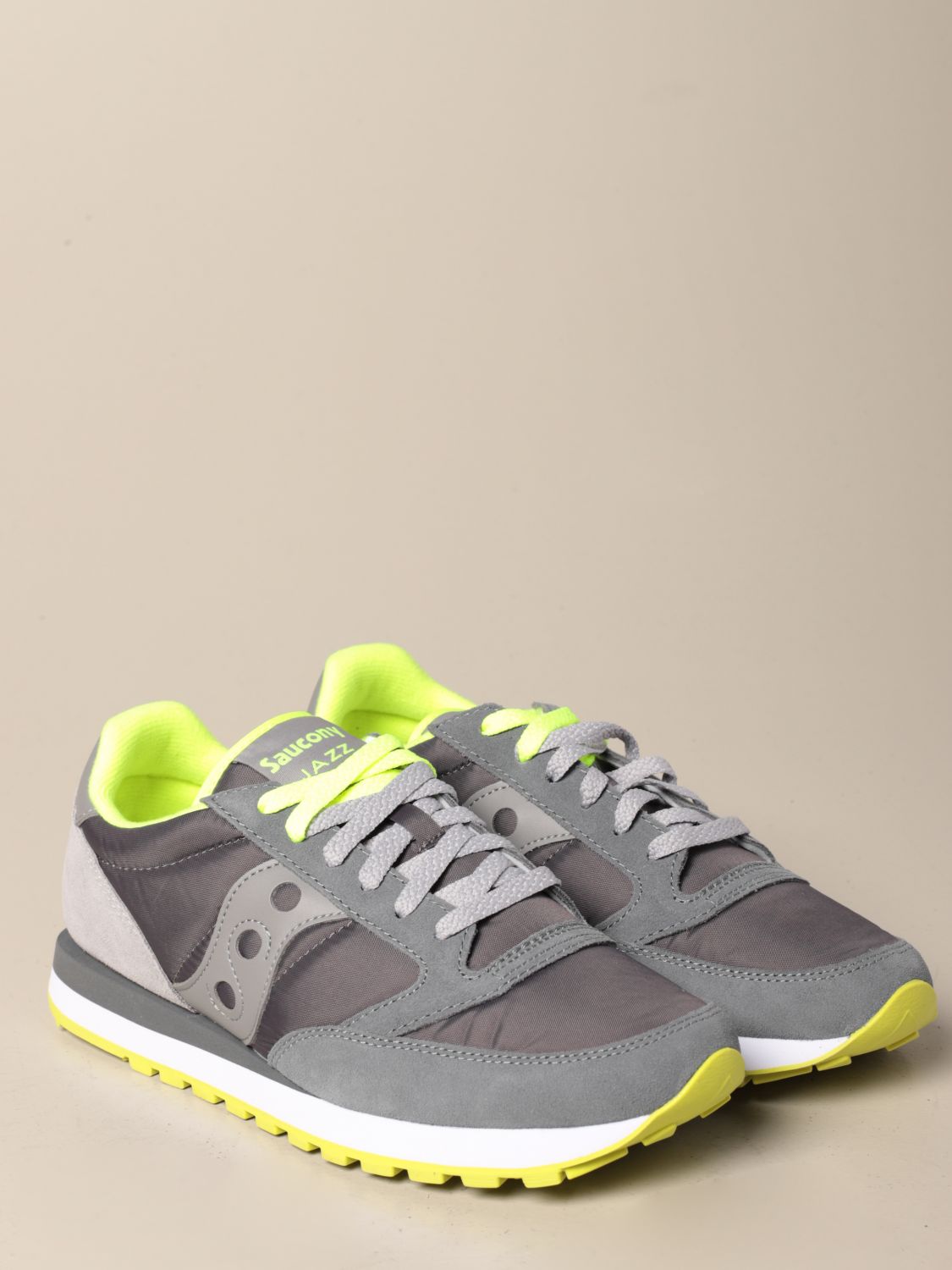 Sneakers Saucony: Sneakers Saucony in camoscio e nylon grigio 3 2