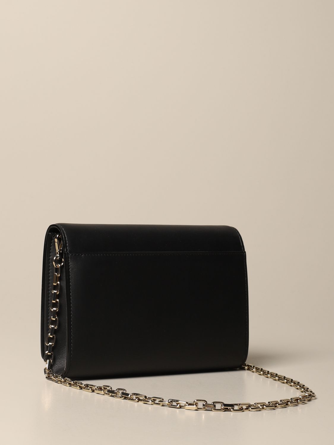 Jimmy Choo Varenne Leather Chain Wallet