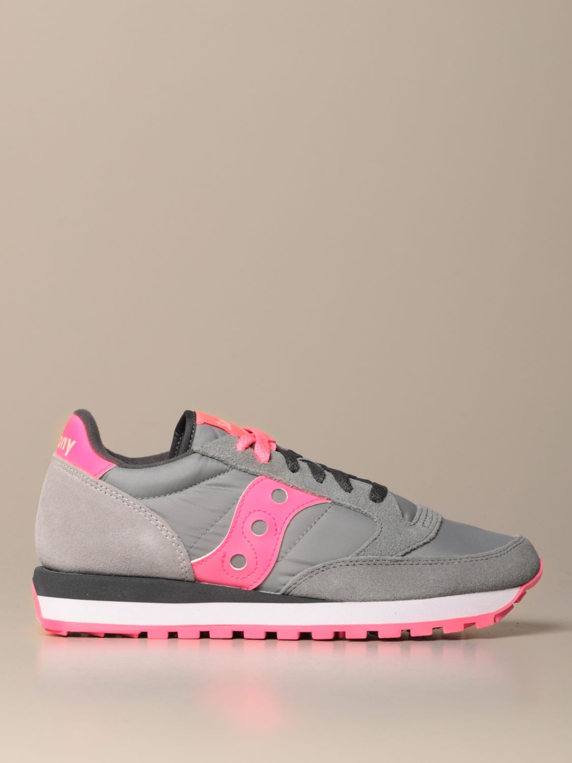 saucony gris mujer