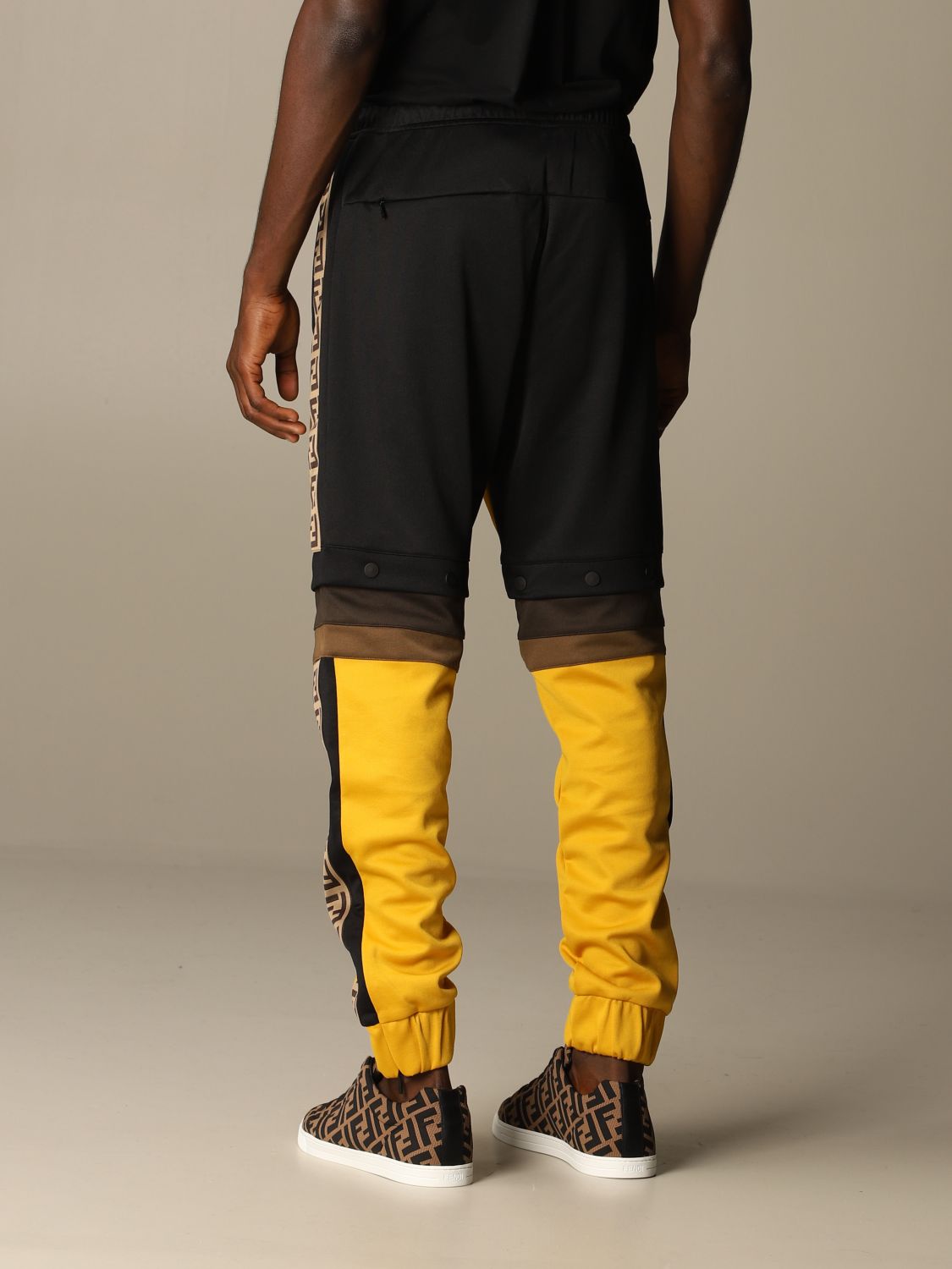 fendi mens jogging pants