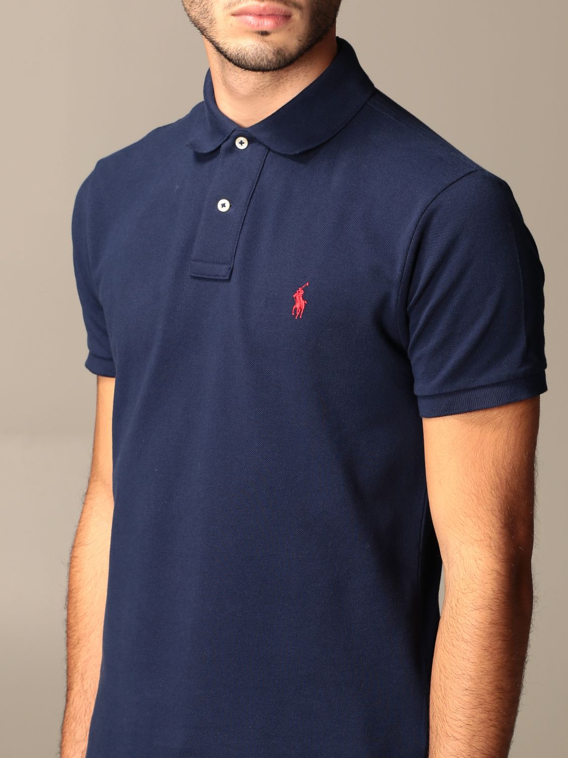 ralph lauren navy blue polo