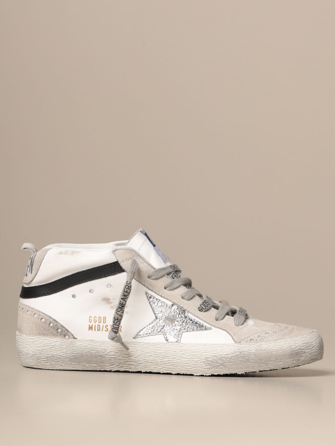 golden goose midi sneakers