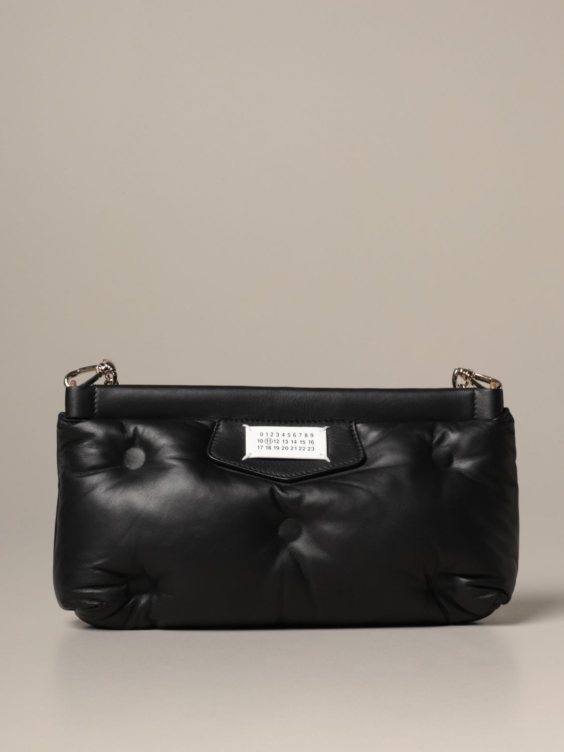 MAISON MARGIELA: Glam Slam padded shoulder bag | Backpack Maison ...