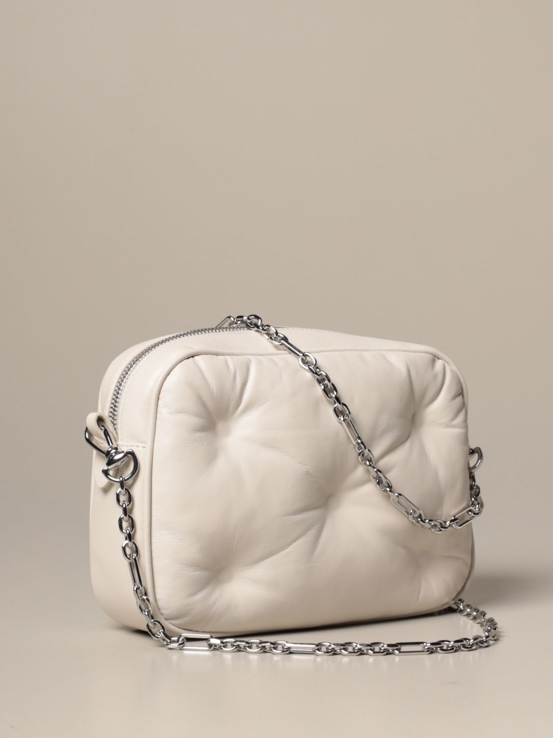 maison margiela bag white