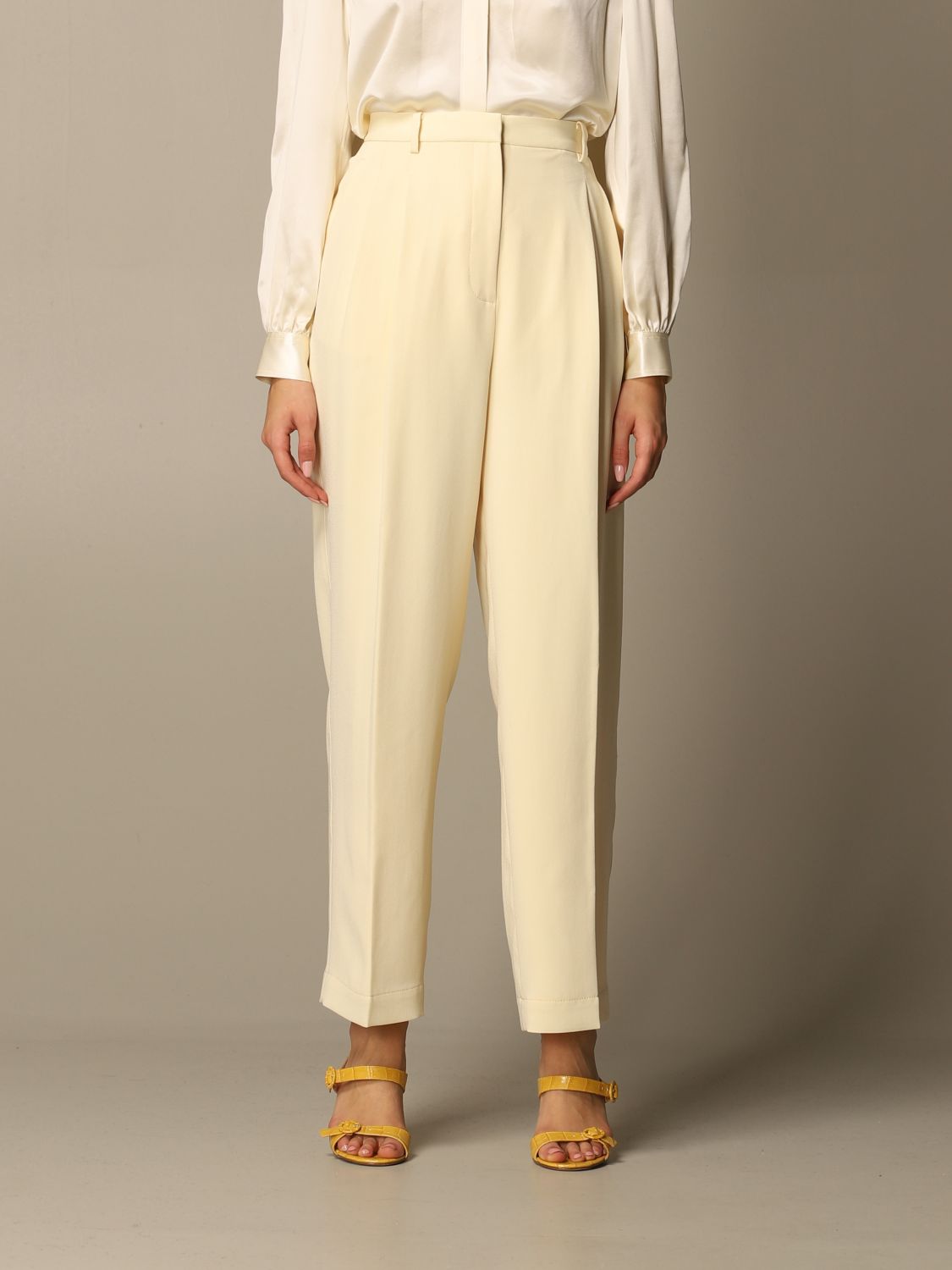 tory burch white pants