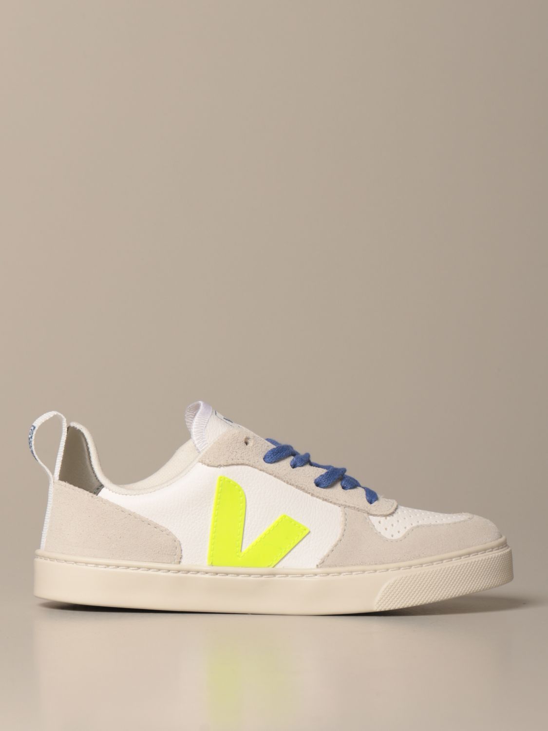 Outlet: in leather and suede White | Veja CXL05460 online on GIGLIO.COM