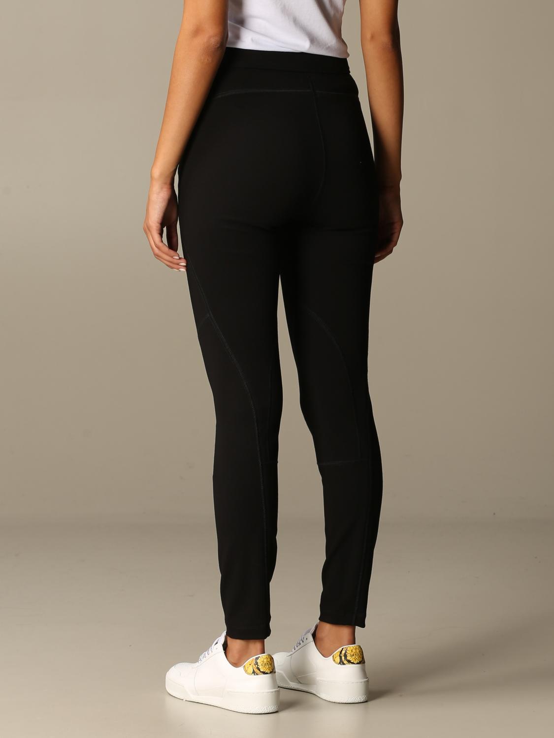 Versace Jeans Couture Outlet: Damen Hose - Schwarz | Versace Jeans ...